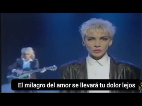 Eurythmics the miracle of love Sub español YouTube