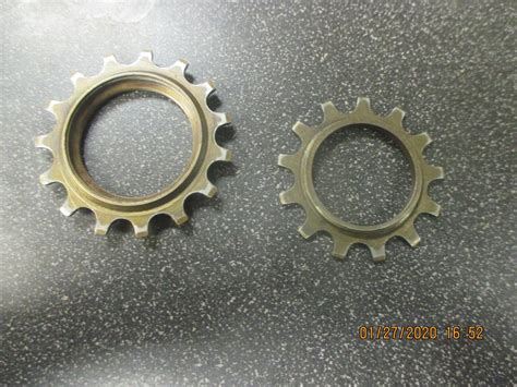 Vintage Regina Oro Freewheel Cogs13and15 Threaded 1st Position And 2nd Vgc