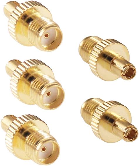 Amazon RFaha 5pcs BNC Male To SMA Female RF Coax Adapter BNC To