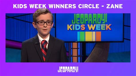 Kids Week Winners Circle Zane Youtube