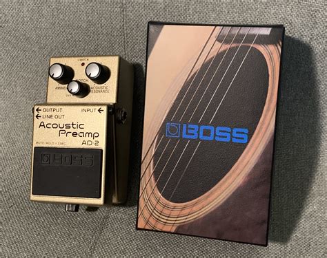 AD 2 Acoustic Preamp Boss AD 2 Acoustic Preamp Audiofanzine