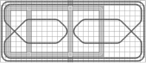 Lego Train Track Layout Geometry | GallaghersArt