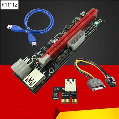 Neueste Ver C Riser Pci E Pcie Extender Pci Express Riser Karte X