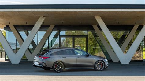 Mercedes Amg Cla45s Shooting Brake Revealed Pictures Evo