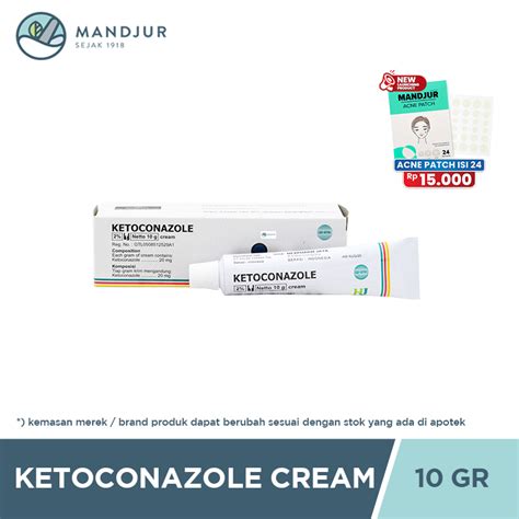 Jual Ketoconazole Cream Salep Gatal Panu Kudis Kurap Kutu Air