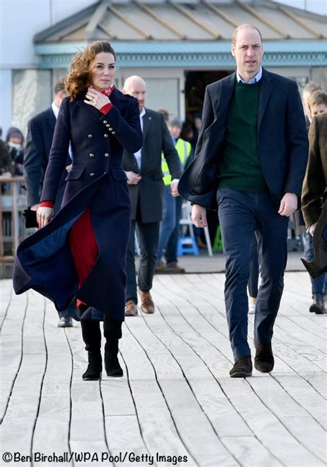 Kate Middleton Navy Double Breasted Coat Hobbs Archives What Kate Wore