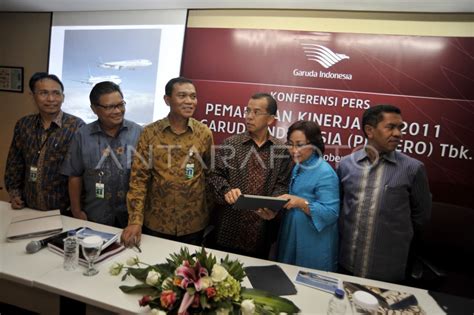 KINERJA GARUDA INDONESIA ANTARA Foto