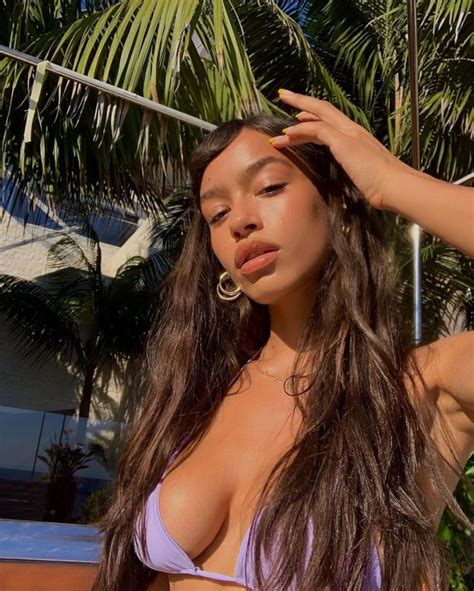 Zahara Davis Sexy In Inamorata Bikini Photos Video The Fappening