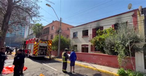 Anciana de 90 años murió en incendio que afectó a vivienda en Ñuñoa