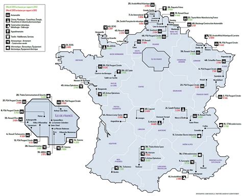 Les Premi Res Usines De France En France Innovation Map