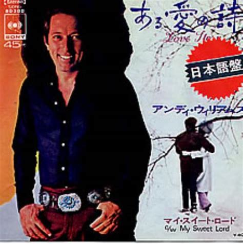 Andy Williams Love Story Japanese 7 Vinyl Single 7 Inch Record 45 262745