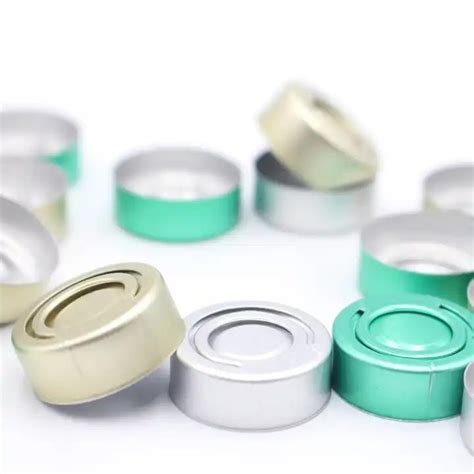 20mm Aluminium Tear Off Cap With Pull Ring Cover For Pharmaceutical