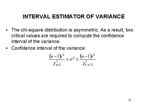 Lesson 18 Confidence Interval Estimation Outline Confidence Interval