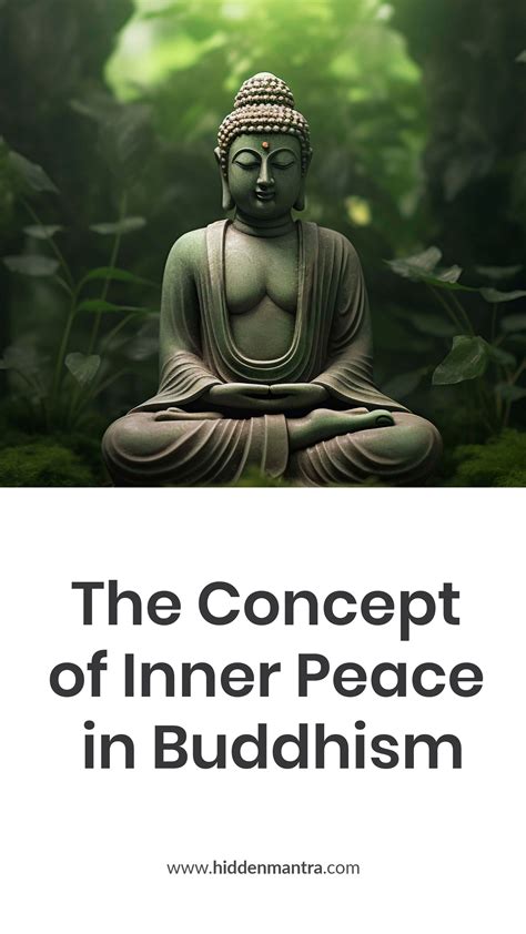 The Concept Of Inner Peace In Buddhism In Buddhism Buddha