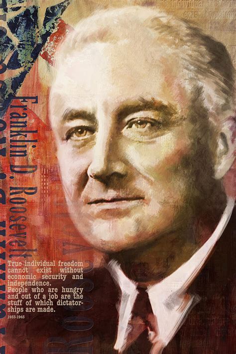 Franklin D Roosevelt Painting At Paintingvalley Explore