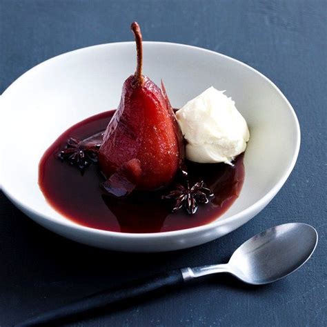 Sticky Red Wine Pears One Of My Favs Wine Poached Pears Poached