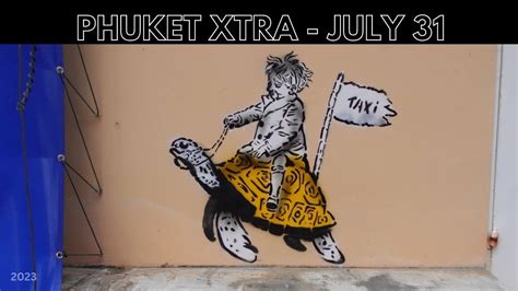 A Banksy In Phuket Karon Street Art Praised As Artists Creation