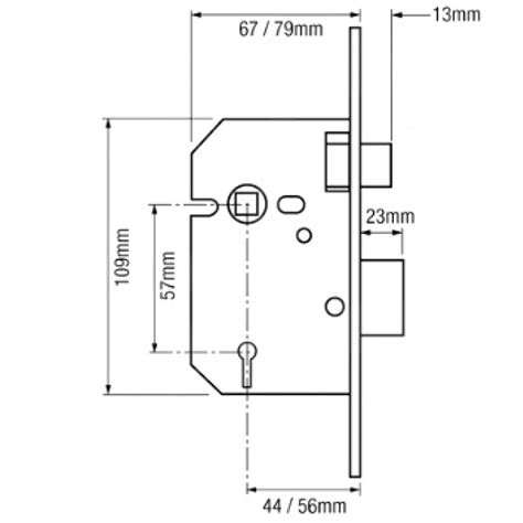 Era Fortress Bs3621 2007 Five Lever Mortice Sashlock