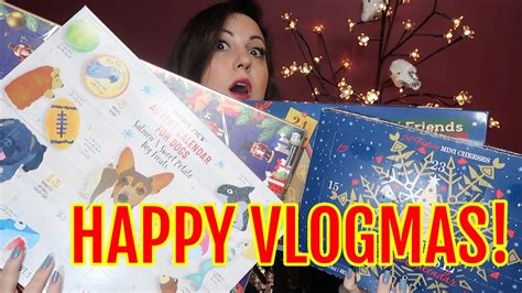 Vlogmas Day 1 Advent Calendars And A Giveaway Youtube