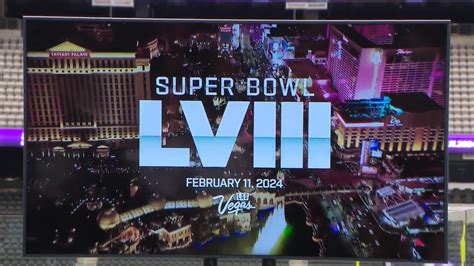 Super Bowl LVIII is coming to Vegas