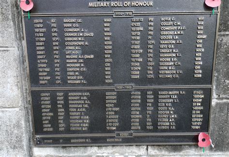 Upper Hutt Area Of Remembrance