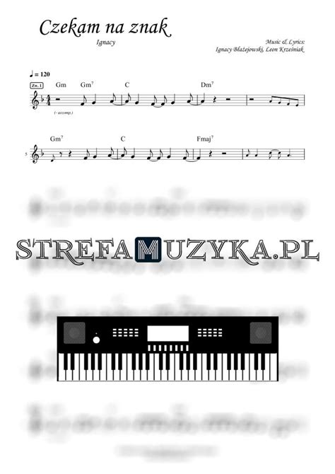 Czekam Na Znak Ignacy Keyboard Strefamuzyka Pl