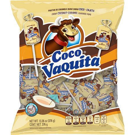 Cocovaquita Milk Lollipop Bag Canel S