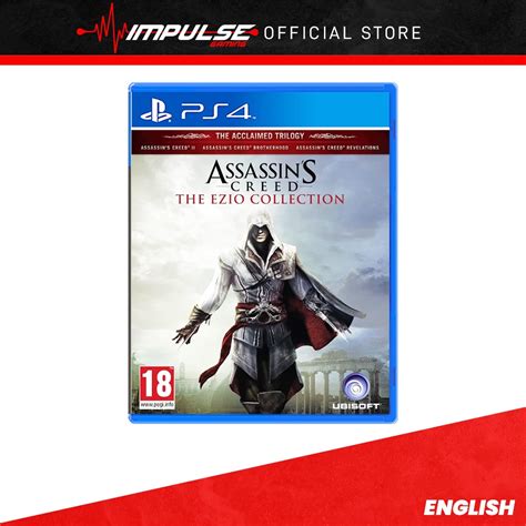 Ps4 Assassin S Creed Ezio Trilogy Collection Shopee Malaysia