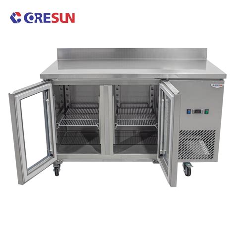 High Quality Glass Door Refrigerators And Freezers Undercounter Freezer