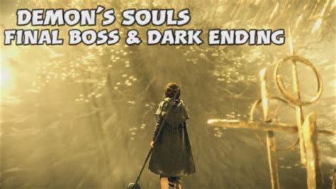 Final Boss And Bad Ending Demons Souls Ps5 Youtube