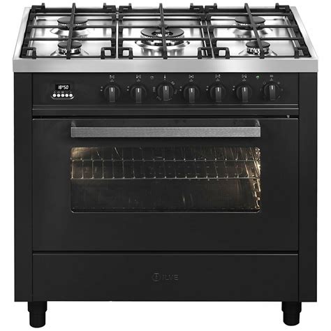 ILVE 80cm Freestanding Dual Fuel Oven Stove L08CWMPSS Electronics Centre