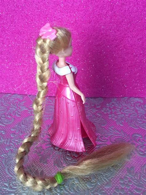 Polly Pocket Disney Princess Rapunzel Flynn Rider Maximus Magic Clip