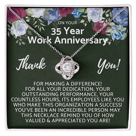 Happy 35th Year Work Anniversary 35 Year Job Work Service Etsy