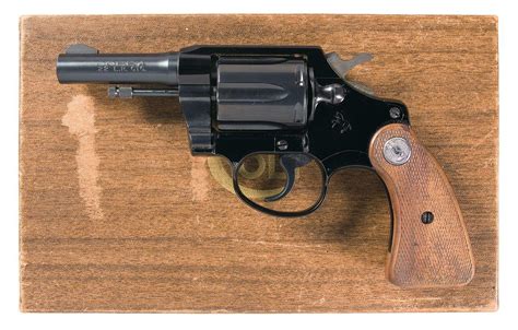 Colt Cobra Double Action 22 Caliber Revolver With Original Box