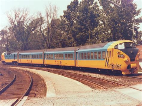 Northlander Late 1970s Ontario Northlands Railway Old Trains