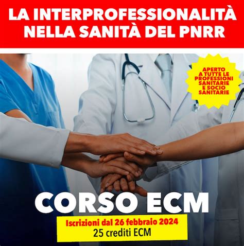 Formazione Gratuita Per Gli Iscritti Corso Ecm Fad La