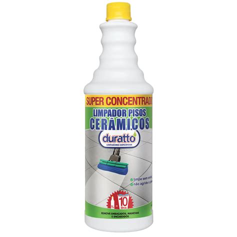 Duratto Limpador Para Pisos Ceramicos 1l E Limpou