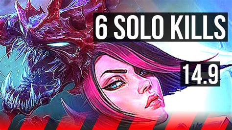 CHO GATH Vs FIORA TOP 6 Solo Kills 12 2 6 Legendary NA Diamond