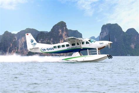 Seaplane Flight From Hanoi To Halong Bay Vietnam Aviation Services