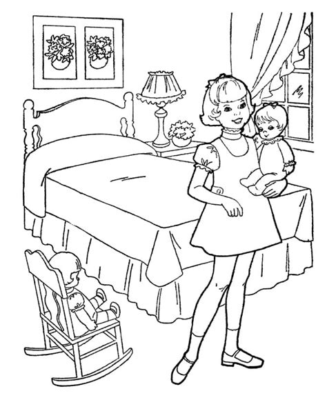 Desenhos De Quarto Infantil Para Colorir E Imprimir Colorironline