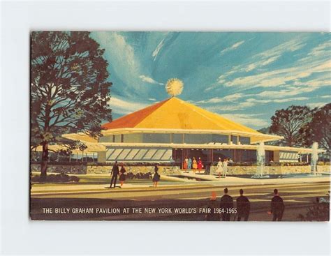 Postcard The Billy Graham Pavilion At The New York World S Fair New