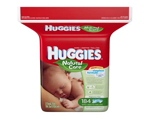 Huggies ® Natural Care® Baby Wipes, Refill