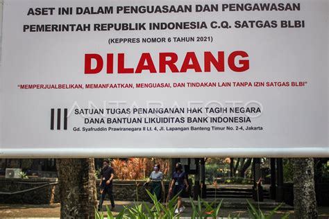 Penyitaan Aset Obligor Blbi Di Tangerang Antara Foto