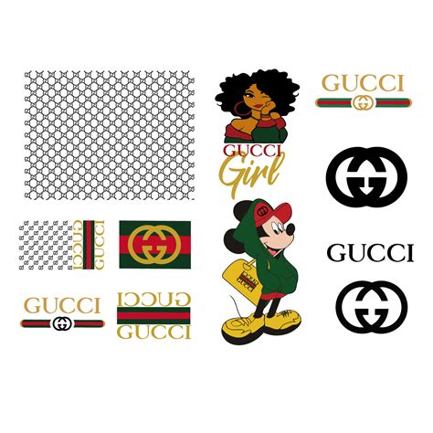 Gucci Bundle Svg Gucci Logo Svg Gucci Svg File Cut Digita Inspire