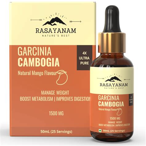 Buy Best Liquid Garcinia Cambogia Mg Natural Weight Loss Rasayanam