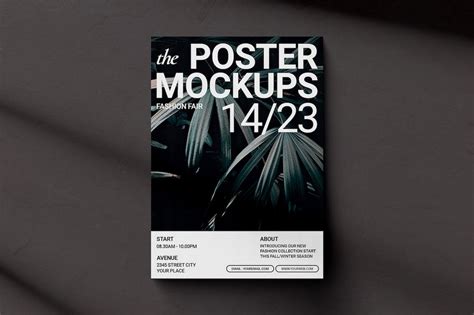 100 Best Poster Mockup Templates 2023 Web Design Hawks