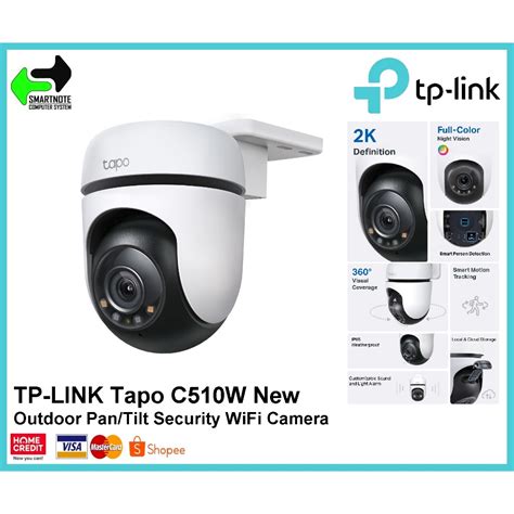 TP LINK TAPO C510W OUTDOOR PAN TILT SECURITY WIFI CAMERA Shopee