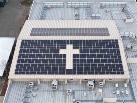 The Solar Panels Deliver A Message At Santa Rosa Church