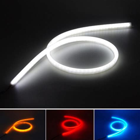 Cheap Daytime Running Light Universial Flexible LED Strip Lamp Bright