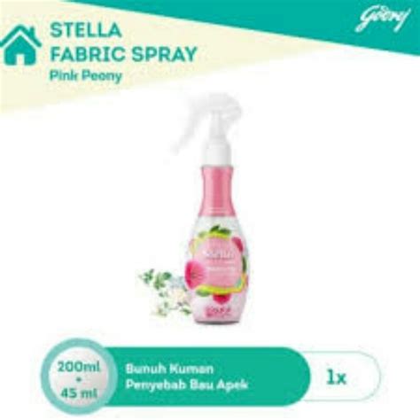 Jual Stella Fresh Protect Disinfectant Fabric Spray Pink Peony Ml